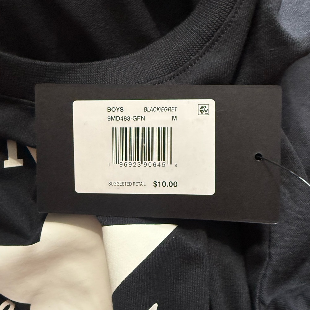 Converse® Boys' Short Sleeve Graphic T-Shirt - Black Medium New With Tags - Picture 7 of 8